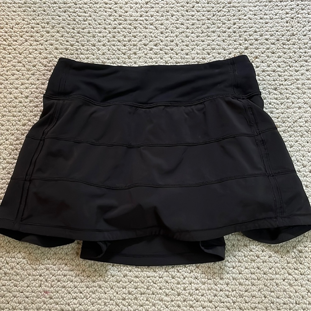 lululemon mid rise pace rival skirt